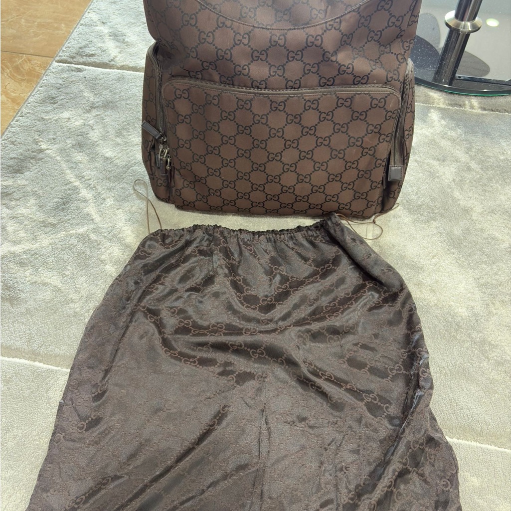 Gucci Brown Backpack